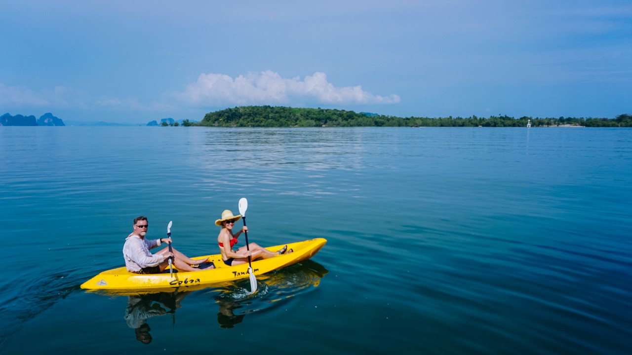 Self Kayaking and Beach Exploration